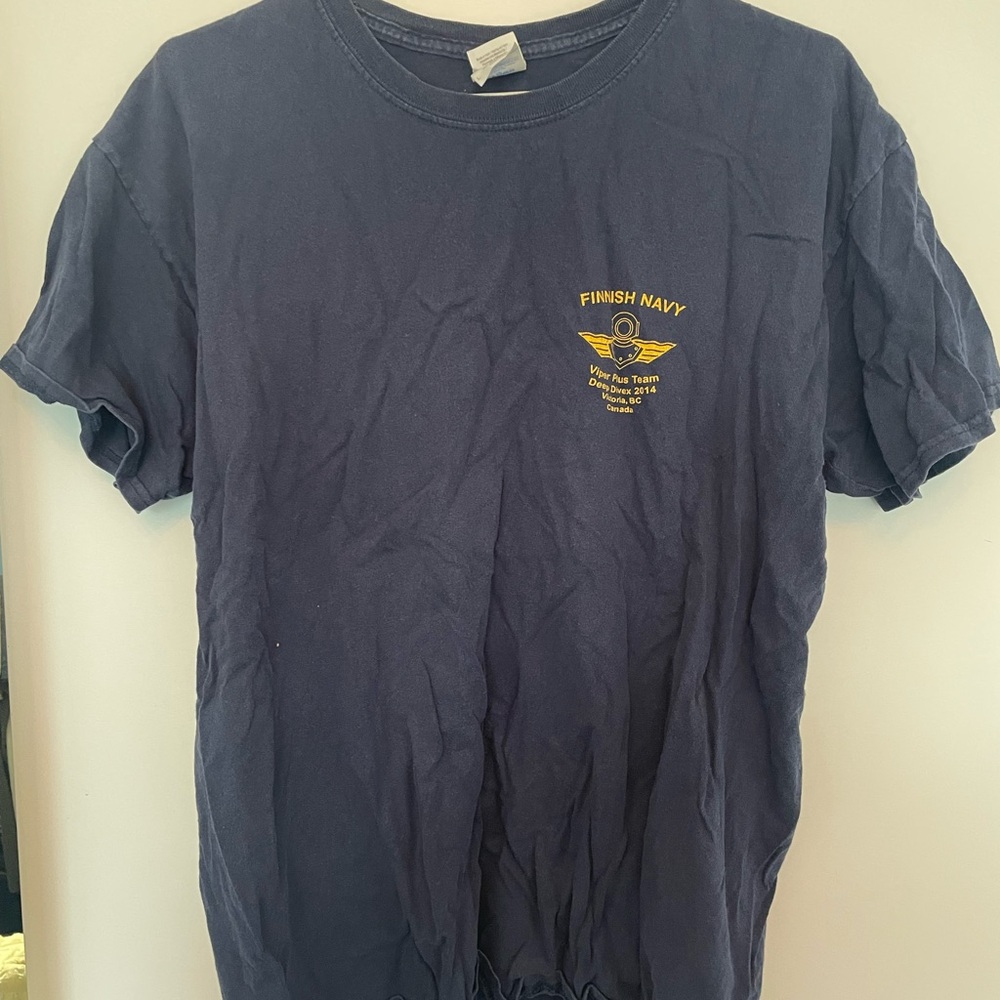Finnish Navy diver shirt authentic